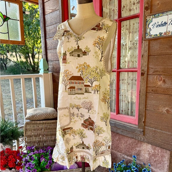 50 Years On The Prairie Farmhouse Apron - Picture 3 of 12